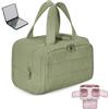 Vgpbphj Maison Ginza Cloud Carry Bag, 4 in 1 Puffy Multi-funzionale Toiletry Bag, Convely Wide Mouth Organizer Bag, Dry and Wet Separation, per accessori, essenziali, articoli da toeletta, tempo libero viaggi