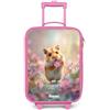 NoBoringSuitcases.com NoBoringSuitcases© Valigia Rosa Per Bambini Compatto Bagaglio Ultraleggero