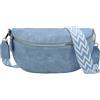 J JONES JENNIFER JONES JENNIFER JONES - Marsupio Donna Borsa a Tracolla monospalla Waist Bag | Sling Bag grande Cintura Regolabile - Blu