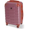 BERTOO Firenze - Collezione valigie da viaggio, Colore: rosa., S, Trolley rigido con ruote girevoli