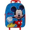 Disney Cars Topolino - Trolley per bambini, in poliestere, regolabile e fissabile, Topolino 1, valigetta