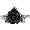 Alchemy Gothic Token of Love Donna Anello colore argento peltro