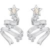 Kerraom Orecchini Donna Argento 925 Albero di Natale Gioielli Orecchini Piccolo per Donna e Ragazze Regalo di Natale Gioielli per le Orecchie