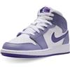 Nike Scarpe Air Jordan 1 Mid (GS) Codice DQ8423-500 Viola Ragazzi
