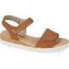 Valleverde Sandali Donna 55381A in Pelle Cuoio Scarpe Casual Comode, Leggere e Flessibili, Ideali per Primavera Estate. EU 38