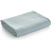 GAMUSI Copriletto multiuso ecru - copriletto leggero e robusto - protezione per divano, letto e poltrona, coperta decorativa moderna, 180 x 140 cm, acqua