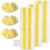 ACOMTUO 6 Pezzi Panni in Microfibra per Karcher Easyfix SC 1, SC 2, SC 3, SC 4, SC 5, Ricambio Compatibile, Panni in Microfibra per Pulitore a Vapore