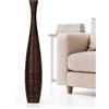 Leewadee Vaso da Terra Grande 85 cm Legno di Mango Pampas & Fiori Secchi