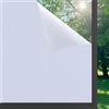 FEILAYS Bianco Pellicola oscurante per finestre, opaca Pellicola per Vetri per Privacy, resistente ai raggi UV e protezione solare per camera, Bagno, Camera da Letto,Blocca la Luce,60 x 200 cm