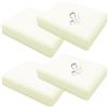 UWOBTN 1/2/4 Piezas Copri Cuscino Divano Esterni Impermeabile, Fodere per Seduta Patio con Cerniera Rimovibili Copriseduta per Interni ed Esterni, Patio, Giardino Mobili in Rattan(A3,50x50x5cm(4pcs))