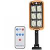 CLICLED Lampione Solare a Muro 150SMD Faro Led Solare Mini Lampione Esterno Luce Fredda Controllo Remoto Sensore Movimento
