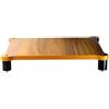 Easnuroz Scaffale HiFi Rack AV Supporto Per Lettori HIFI Stand Mobile Audio HIFI A 1/2/3/4 Strati Armadio Per Dispositivi Di Streaming HiFi Racks Scaffale AV HiFi Componenti Audio Video(Wood color,60*
