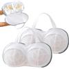 ZJILIXIA 2 Pezzi Borsa per Biancheria Intima per Reggiseno,Salva Reggiseno per Lavatrice,Sacchetto Lavatrice Con Cerniera Nascosta,Proteggi Reggiseno per Lavatrice,Tasca in Rete Anti Deformazione (Stile-F)
