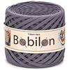 Bobilon T-Shirt Filato Fettuccini Zpagetti Style, 7-9 mm Tshirt Filato per uncinetto, Gomitolo per maglieria, T Yarn Organic, Macrame T-Yarn, Filato 100% cotone, Jersey Yarn Mr. Gray
