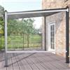 KOOEIN Tende a Rullo Trasparente Pvc Pannelli Laterali Impermeabili per Esterni,Telo in Plastica,Tende Divisorie per Gazebo Porta Finestra,Tapparella Avvolgibile Chiare,Antipioggia,W×H-140×280cm/55.1×110.2in