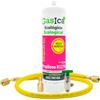 Ralertreik Gas refrigerante Gasica C10 Compatibile con R32 R410A Valvola inclusa (Bottiglia + Tubo + Adattatore)
