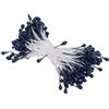 PATIKIL 3mm Doppio Teste Fiore Stame 150pz Fiore Artificiale Stame Pistillo Opaca Floreale Stame per Fai da Te Natale Cartolina Matrimonio Decorazione Scuro Blu