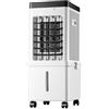 GENERIC Condizionatore Portatile Senza Tubo Esterno 2-8h Timer Tragbar 10l WasserküHlung Flusso d'Aria Regolabile, Alette Orientabili, 3 Livelli di velocità per Camera da Letto E Studio,B