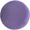 Fouriding Cuscino Rotondo 45CM, Morbido Cuscino Rotondo in Pile Olandese per Divano, Letto, Sedia, Pavimento, Auto, Divano Decorativo (Viola)