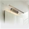 Licht-Erlebnisse Interruttore a luce LED a parete, luce a specchio per bagno, luce per quadri, lampada per quadri, illuminazione a specchio LED, 3900 K, flessibile, luce a parete per bagno