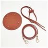 FZBANG Kit Fai da Te per Realizzare Una Borsa con Base per Borsa a Secchiello in Pelle Sintetica con Catena, Tracolla, Accessori per Borsa all'Uncinetto