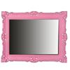 Generisch SPECCHIO DA PARETE SPECCHIO BAROCCO Specchio 90 x 70 cm ANTICO BAROCCO Rococò Shabby CHIC Rinascimento ART NOUVEAU Design Retrò CON Ornamenti LUSSUOSO MAGNIFICO (ROSA) 58SP