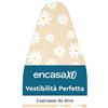 Encasa XO Copriasse da Stiro Universale, Imbottito 125x46 cm, Beige | Margherita Beige, 100% Cotone | Spessore 3mm | Resistente Calore | Coulisse, Bloccacorda | Aderenza Senza Pieghe