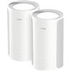 Cudy Soluzione BE11000 Tri-Band Wi-Fi 7 Mesh 2.5G, Router, Bianco