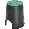SAB Pozzetto Circolare ø 16 Mini per Irrigazione, Leggero e Impilabile, in Polipropilene Resistente con Passaggio Tubi Facilitato, Ideale per Giardino e Orto