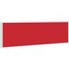 Kaorsrow Tenda laterale estensibile, 180 x 600 cm, elegante protezione da sguardi indiscreti e dal vento, per balcone, terrazza e giardino, divisorio robusto ed estensibile, rosso