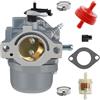 ZAMDOE LMT 5-4993 Sostituzione carburatore per Briggs & Stratton 494502 495706 496592 498027 498134 498231 499161 699318 699737 699831 Carburatore Compatibile per 28B702 28B707 12HP 28M707 Motore