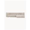 Besolux Divano angolare 3 posti beige Francesca