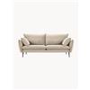 Besolux Divano 3 posti beige e nero Elio