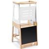 Maxi Cosi Torre di apprendimento Montessori Toucan 3 in 1 (43,4x46x91cm) Naturale e Bianc