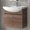 KAMALU Mobile bagno 65cm sospeso con 2 ante BN-65A