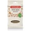 Cannamela, Linea Busta Maxi, Pepe Nero Macinato, Confezione da 65 g, Ideale per Insaporire Piatti di Carne, Pasta e Verdure