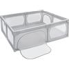 Moby-System Box Bambini 140x200 cm - Recinto per Bambini - Box Neonato con Superficie Antiscivolo - Finitura Sicura - Facile da Montare, Senza l'uso di Attrezzi - Borsa da Trasporto