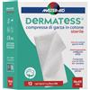 PIETRASANTA PHARMA SpA Master-Aid Dermatess | Garze Sterili Idrofile | 18x40 cm 12 Pezzi
