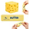 Efymosce 2 Pezzi Butter Cheese Squishy, Squishy Formaggio e Burro