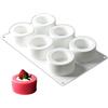 DUBENS - Stampo in silicone per muffin, cupcake, torte, budini, cubetti di ghiaccio e gelatina, 3D fai da te