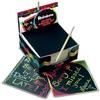 Melissa & Doug - Cubo di Bigliettini Magici da Grattare | Multicolere | Gioco Educativo | 3+ | Regalo Bambini Bambine - Certificati FSC