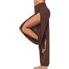 CRITOR Pantaloni Lunghi da Donna Harem Yoga con Spacco Laterale Pantaloni Sportivi da Allenamento Pantaloni da Spiaggia
