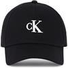 Calvin Klein Jeans Cappello Baseball CK Visiera Parte Posteriore Regolabile Articolo K50K510182 ARCHIVIE cap, BDS Black/Nero, Unica - One Size