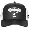 Capslab Cappello Trucker Batman Unisex | Cappello a Griglia Stile Camioner, Visiera Curva, Taglia Unica Adulti, Snapback Regolabile | Berretto DC Comics Traspirante | Berretto Sportivo Uomo e Donna