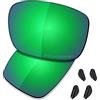 Saucer Lenti di ricambio premium per occhiali da sole Oakley Drop Point OO9367 ad alta definizione - verde giada polarizzati
