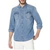 Guess Camicia Truckee a Maniche Lunghe da Uomo, Palazzo, M