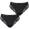 Sloggi Slip da donna Midi Tai Mini Maxi Brasil mutandine biancheria intima in cotone elastico per donne, 52