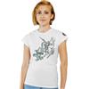 Feudalesimo e Libertà Giovanna d'Arco - T-Shirt Donna - Pulzella d'Orléans - Jeanne d'Arc - Maglietta a Manica Corta 100% Cotone Organico
