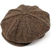 Hanna Hats Berretto Irlandese Vintage in Lino da Uomo