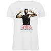 Bughyprint Tshirt Maglia Maglietta Cotone Donna Casual Girocollo Marco MENGONI Marco negli Stadi 2025